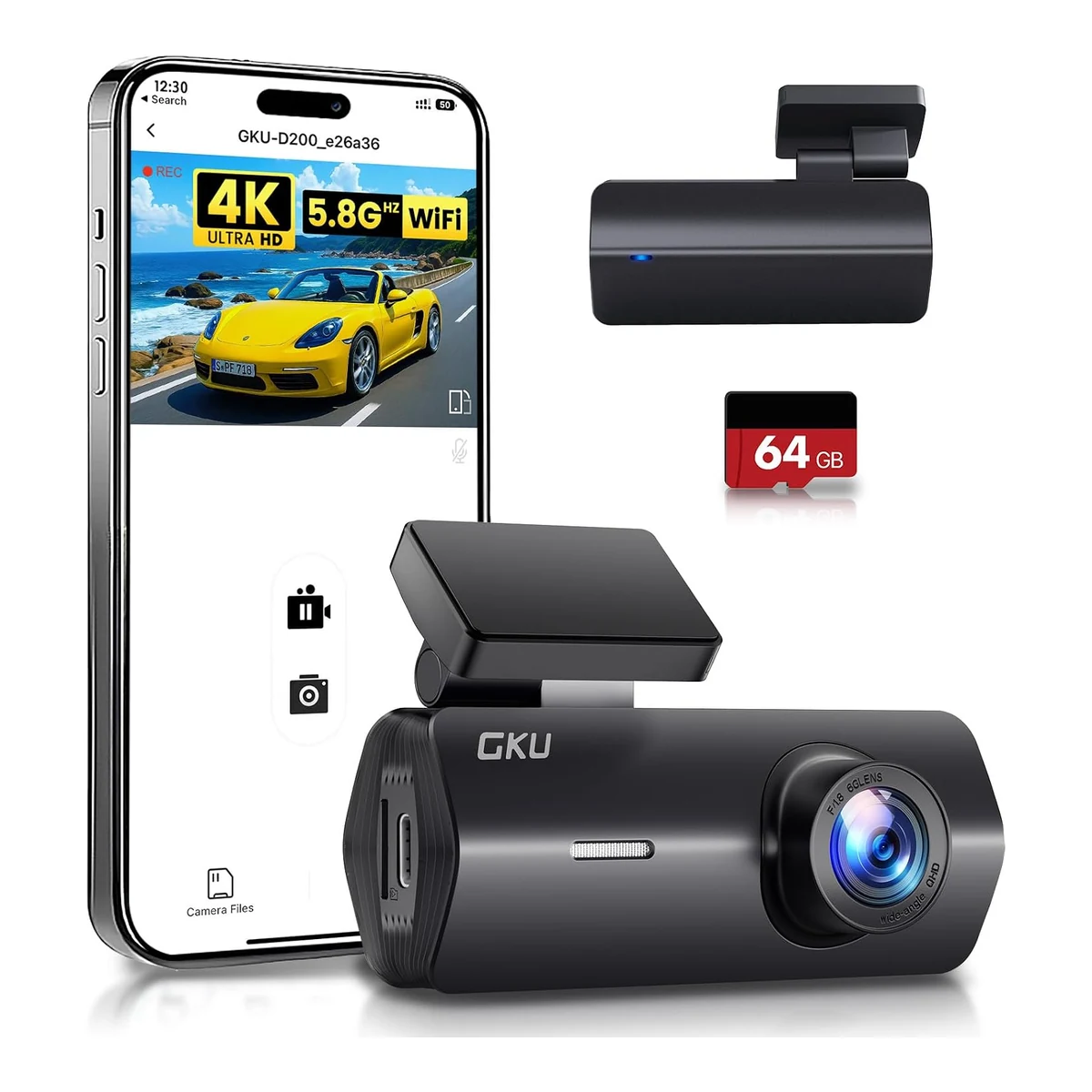 GKU D200 et ses éléments principaux