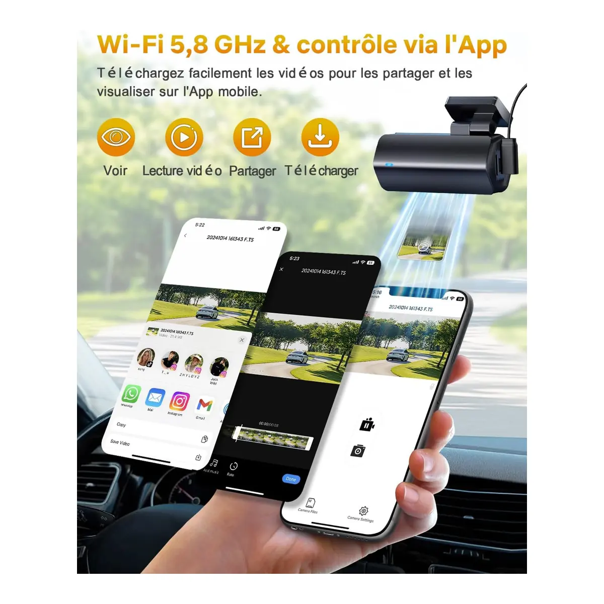 GKU D200 — vue du produit et de ses fonctions